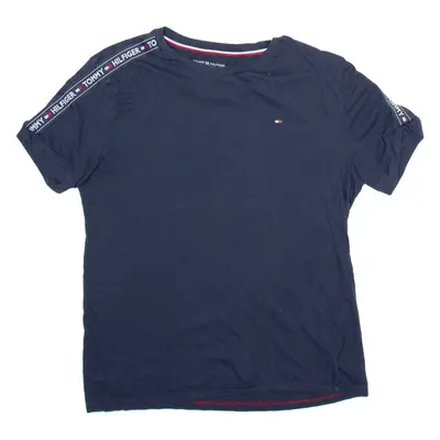 TOMMY HILFIGER Mens T-Shirt Blue M