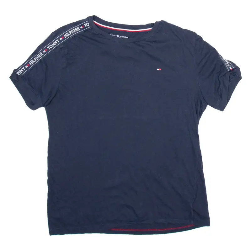 TOMMY HILFIGER Mens T-Shirt Blue M