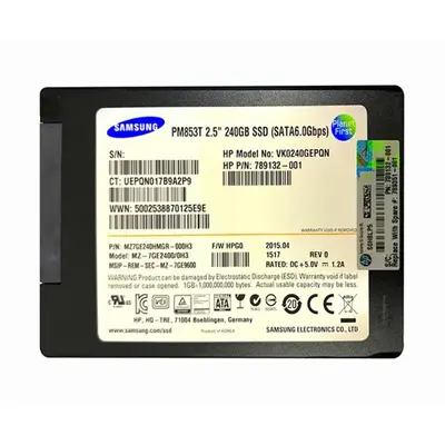 VK0240GEPQN HP 240GB SATA 6Gb/s Hot-Pluggable Value Endurance 2.5-Inch Hybrid Solid State Drive for ProLiant Server