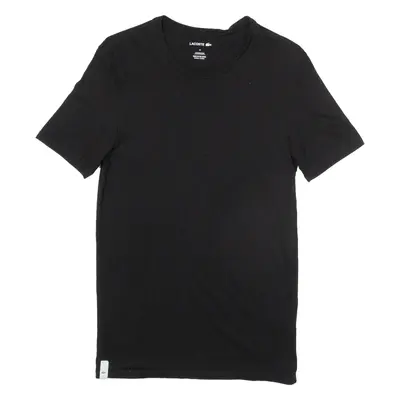 LACOSTE Mens T-Shirt Black M