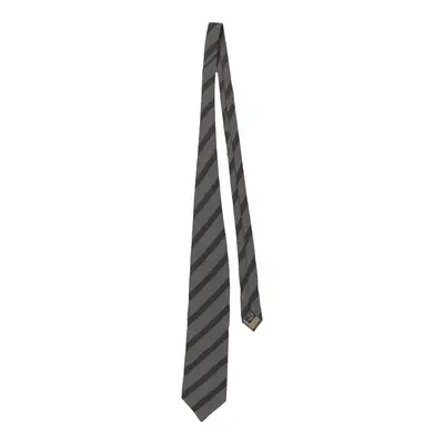 Giorgio Armani Tie - No Size Grey Silk