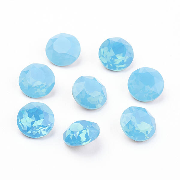Pointed Back & Back Plated K9 Glass Rhinestone Cabochons