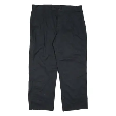 DICKIES Mens Trousers Black Regular Straight W38 L30