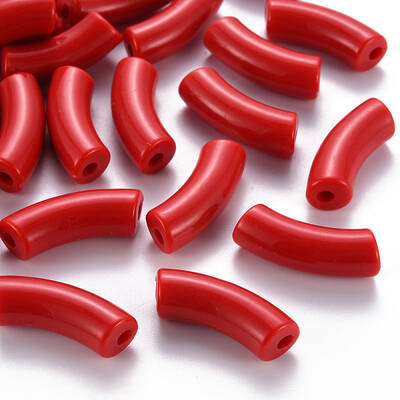 Opaque Acrylic Beads