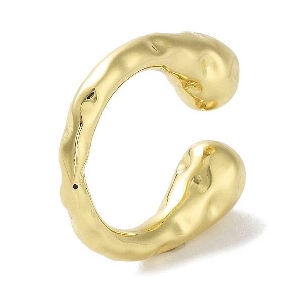 Rack Plating Brass Cuff Rings