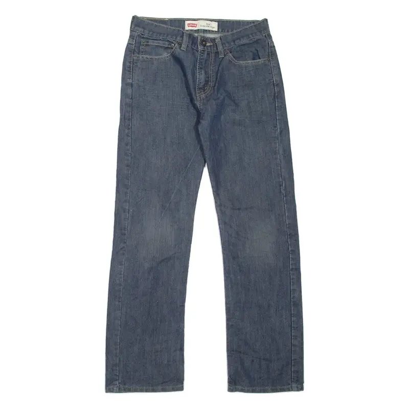 LEVI'S 514 Boys Jeans Blue Slim Straight W29 L29