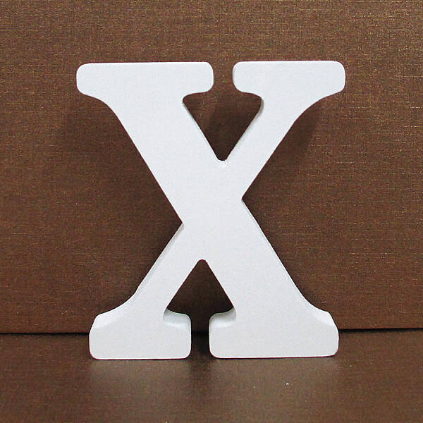 Letter Wooden Ornaments