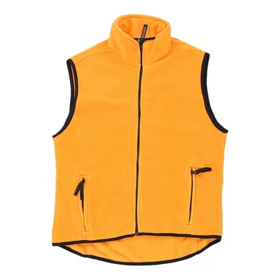 Woolrich Fleece Gilet - Medium Orange Polyester