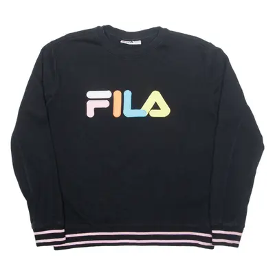 FILA Womens Sweatshirt Black L