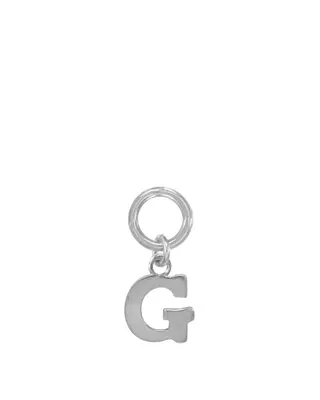 One Love Initial Charms | Metal Color: Silver | Style: G