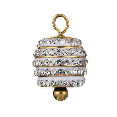 304 Stainless Steel Crystal Rhinestone Pendants
