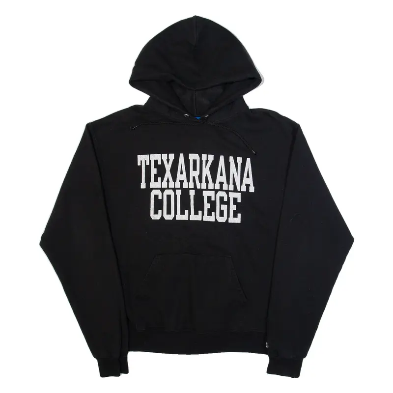 CHAMPION Texarkana College Mens Black Hoodie USA M
