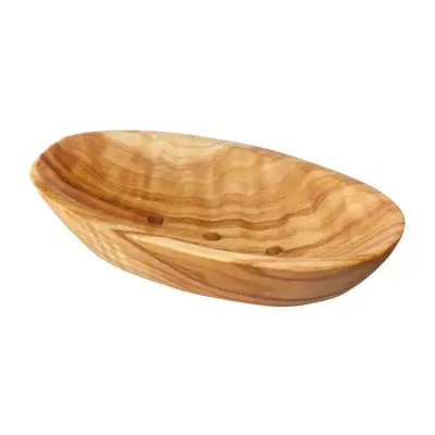 Olive Wood Soap Dish - Oval | Size: One Size