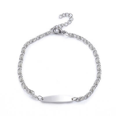 Tarnish Resistant 304 Stainless Steel Lumachina Chain Bracelets