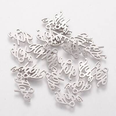 Tarnish Resistant 201 Stainless Steel Charms