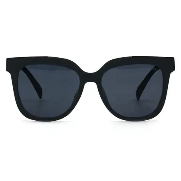 Coco - Sustainable Black Frame Black Lens Wayfarer Sunglasses | Color: Black | Size: OS