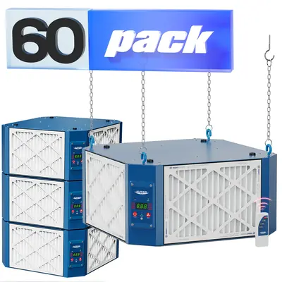 ALORAIR Wholesale Packs Purecare 1350 Air Filtration System (pack of 60)