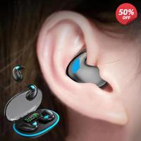 Wireless Earphones, Invisible BT Sleeping Earbuds, Noise Cancelling Headphones for Running, Exercising, Gaming Sports, Elect...