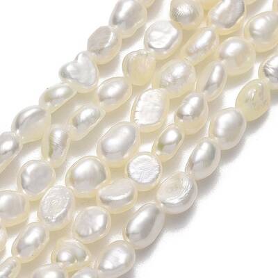 Natural Cultured Freshwater Pearl Beads Strands