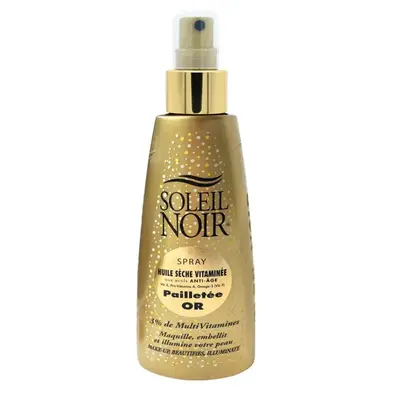 Soleil Noir Dry Oil Spray Vitamin Gold Glitter 150ml