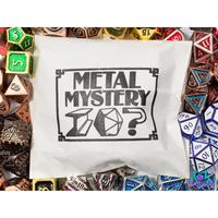 Mystery Metal Dice Set | Random & Blind | Complete Matching Set | Hundreds of Options