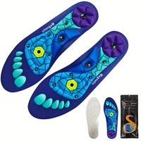 Magnetic Acupressure Insoles, Acupressure Insoles for Women Men, Get Relief for Painful Feet, Orthopedic Insoles for Women an...