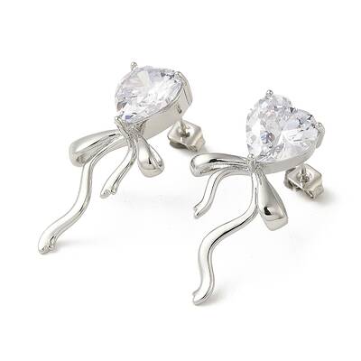 Brass Stud Earrings