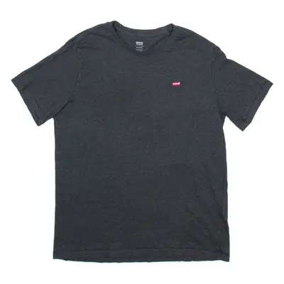 LEVI'S Mens T-Shirt Grey L