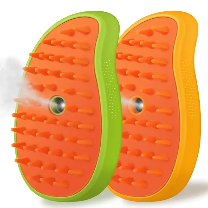 3 in 1 Pet Steam, multifunctional cat grooming brush, rechargeable, cat brush with steam, cat, pet spray comb, 3in1 steam, Pe...