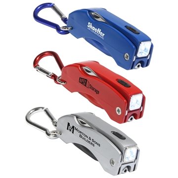100 Custom The Everything Tool with Carabiner - Multi-Tool & LED ...