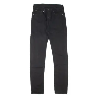 LEVI'S Mens Jeans Black Slim Straight W28 L32