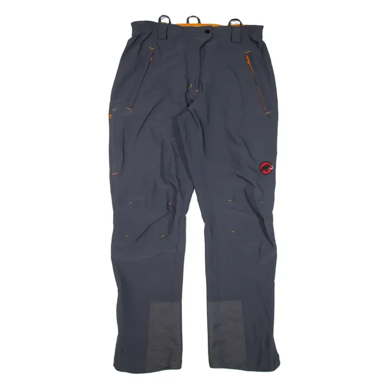 MAMMUT Womens Trousers Blue Relaxed Straight W32 L31