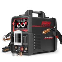 Puwu 135A 110V MIG Welder,Flux Core Welder with Flux MIG/Lift TIG/Stick 3-in-1 IGBT Inverter LED Digital Display Gasless Weld...