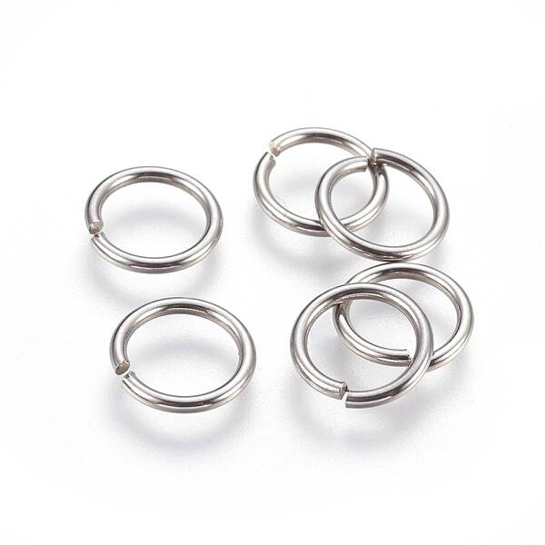 Tarnish Resistant 304 Stainless Steel Open Jump Rings