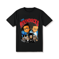 1pc The Boondocks Animated Characters Print T-Shirt for Men, Women, and Couples - Ultra-Soft, Breathable Cotton, Moisture-Wic...