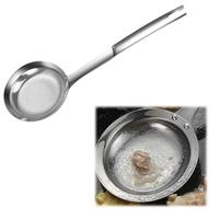 Pro Chef Oil Skimmer – Premium Stainless Steel Ultra-Fine Mesh Strainer Spoon with Ergonomic Grip (Fat Separator, Broth Fil...