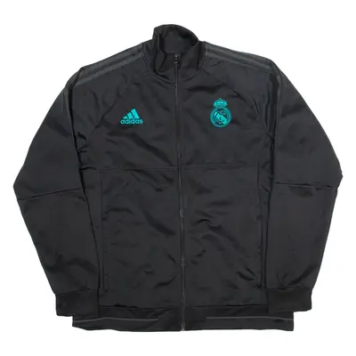 ADIDAS Real Madrid FC Mens Track Jacket Black XL