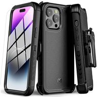 MYBAT PRO Maverick Series  Protective Case with Belt Clip Holster,  Drop-proof, Shockproof, with 360° Rotating Kickstand, He...