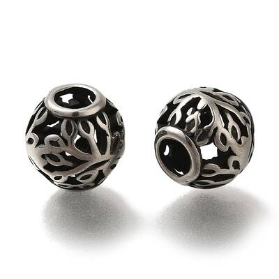 304 Stainless Steel European Beads