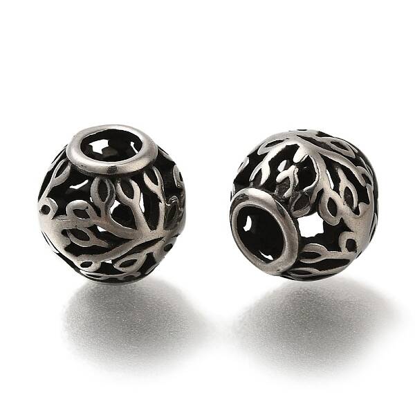 304 Stainless Steel European Beads