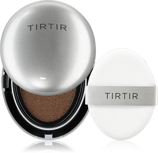 TIRTIR Mask Fit Aura Cushion Illuminating Moisturizing Sponge Foundation Color 51N Fudge 18 g