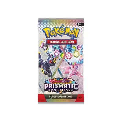 Prismatic Evolutions Booster Pack - Pokémon Trading Card Game prismatic evolution