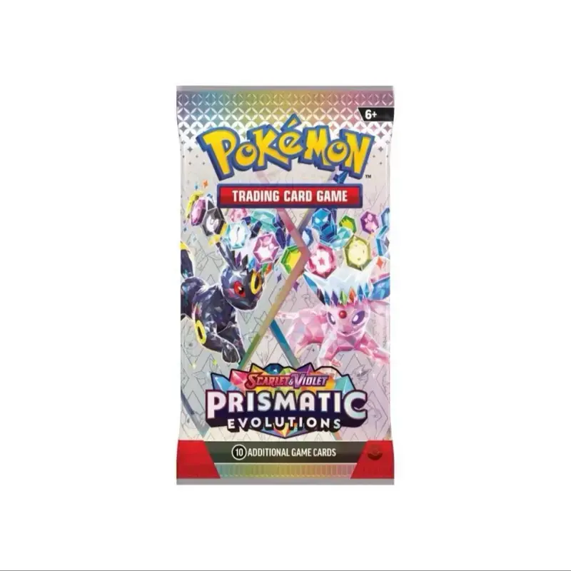 Prismatic Evolutions Booster Pack - Pokémon Trading Card Game prismatic evolution
