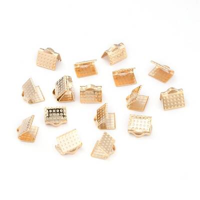 304 Stainless Steel Ribbon Crimp Ends