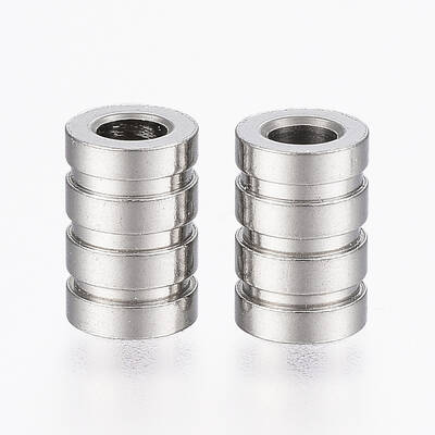 Tarnish Resistant 304 Stainless Steel Tube Beads