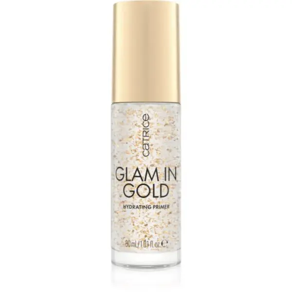 Catrice Glam In Gold Hydrating Foundation Primer with 24K Gold Color 010 Oh My Goldness 30ml