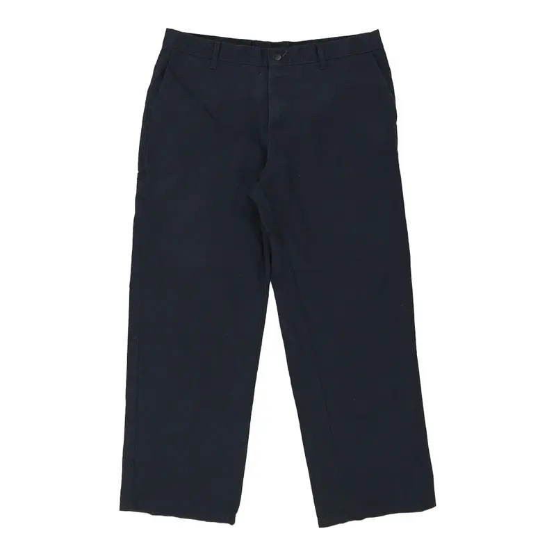 Dickies Trousers - 37W 30L Navy Cotton Blend