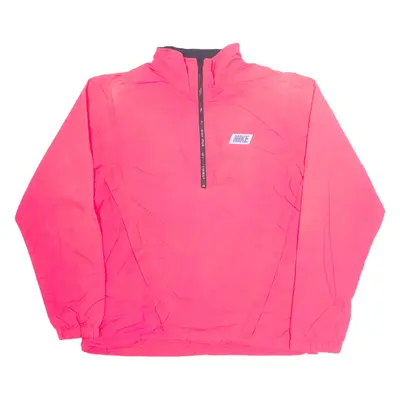 NIKE Womens Pullover Jacket Pink M