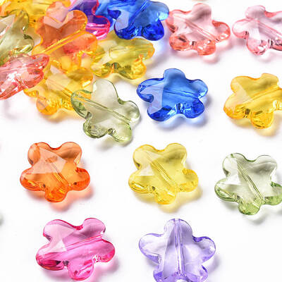 Transparent Acrylic Beads