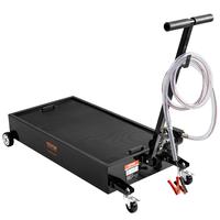 VEVOR Low Profile Oil Drain Pan, 20 Gallon Oil Drain Pan with Pump, Oil Change Pan with 180W Electric Pump, 8.2ft Hose & Fold...